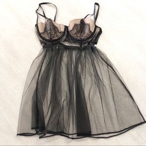 Victoria Secret Lingeria Chantilly Lace Babydoll